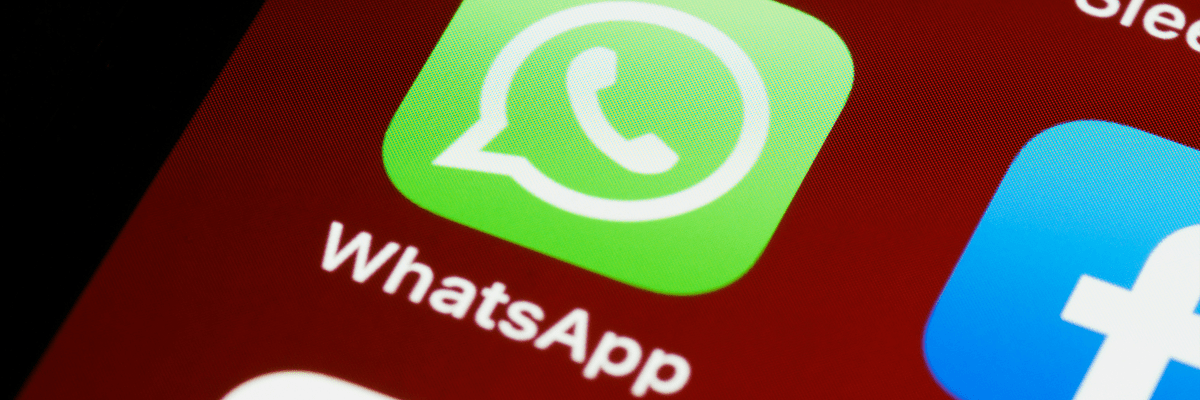 WhatsApp App on mobile phone