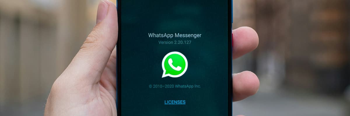 Whatsapp booting screen